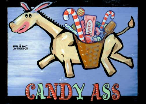 Sweet candy ass